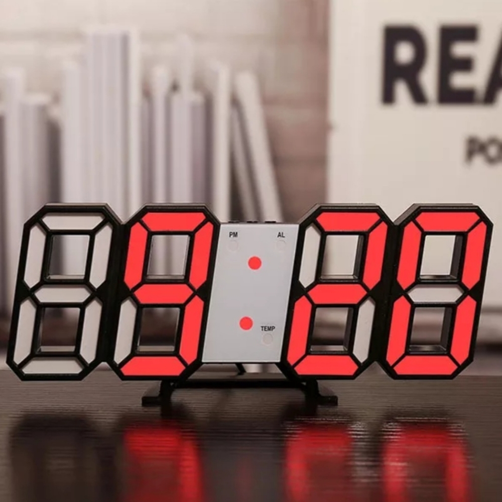 3D LED Digital Clock - Picture 4 of 8